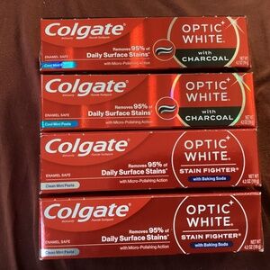 Colgate Optic White toothpastes bundle